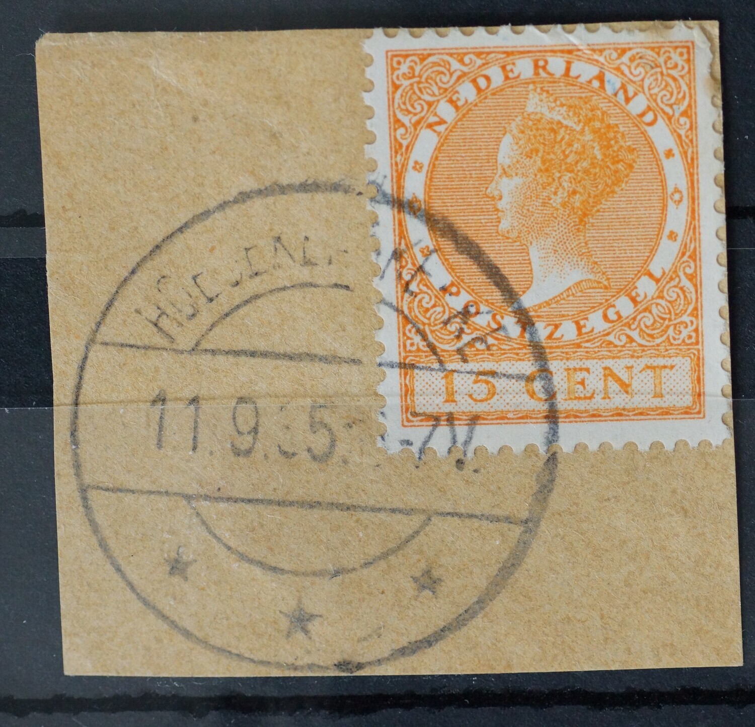 Hoedekenskerke op NVPH 187