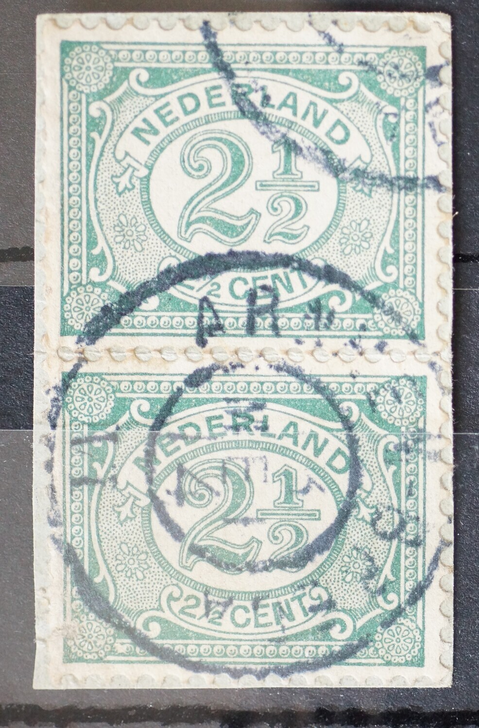 Arnhem-Breda VI op NVPH 55 (paar)