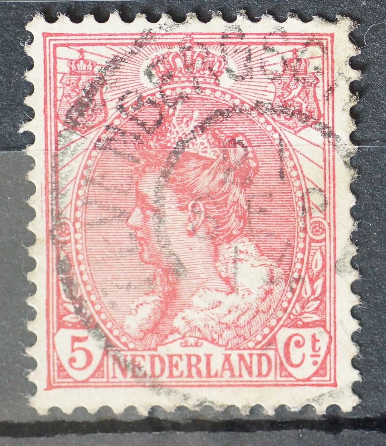 Zevenbergschenhoek op NVPH 60 - plaatfout