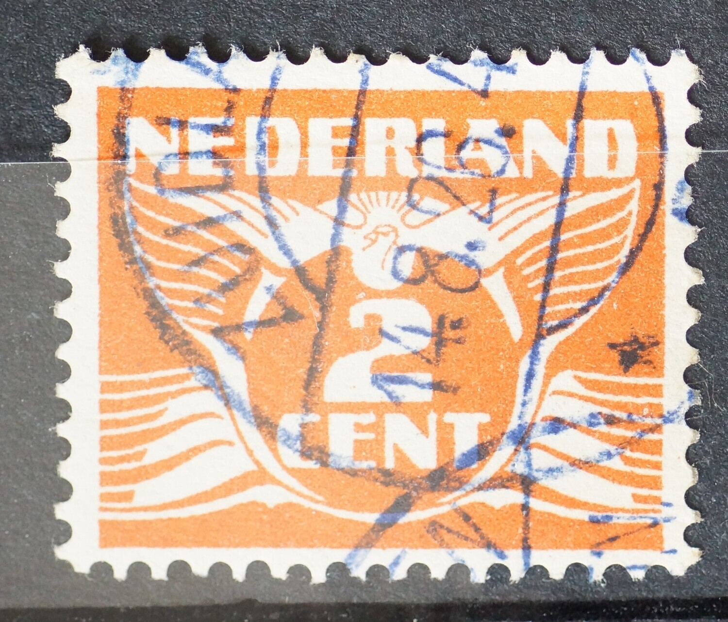 Zuidlaren 2 (blauw!) op NVPH 173