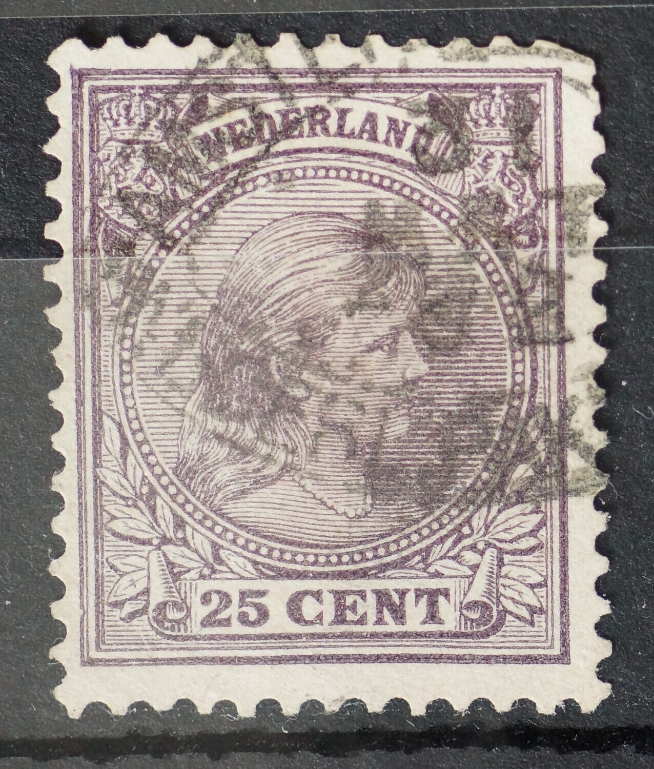 Amsterd:-W:Indië Nederl: Pakketboot op NVPH 42 (Vellinga 353)