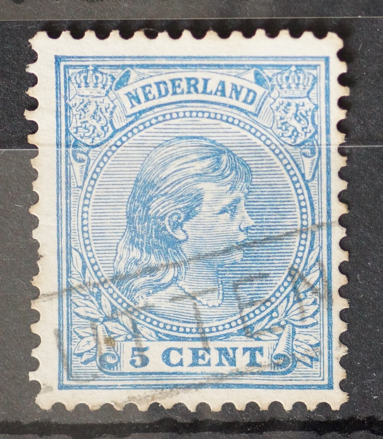 Haltestempel Lutten op NVPH 35