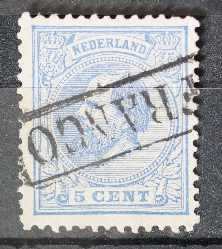 Franco in omlijsting op NVPH 19