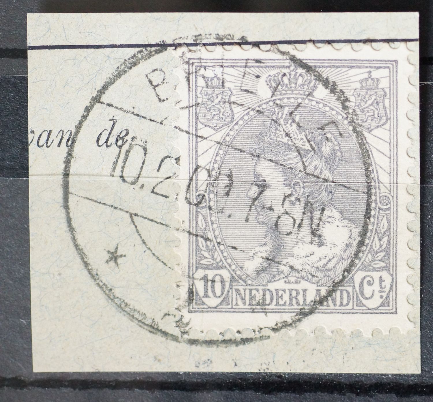 Brielle 2 op NVPH 62 - vrij schaars Brielle 2 op NVPH 62 - vrij schaars