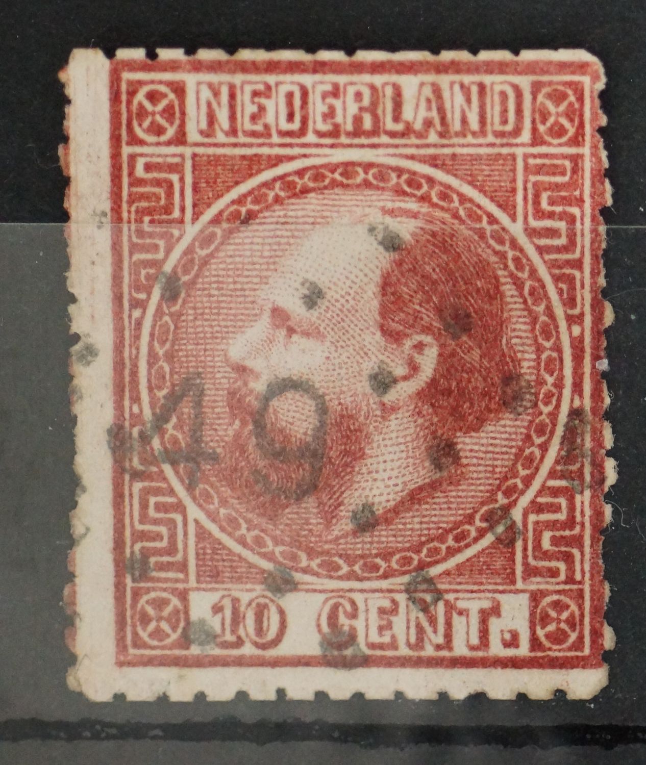 49 (Harlingen) op NVPH 8 49 (Harlingen) op NVPH 8