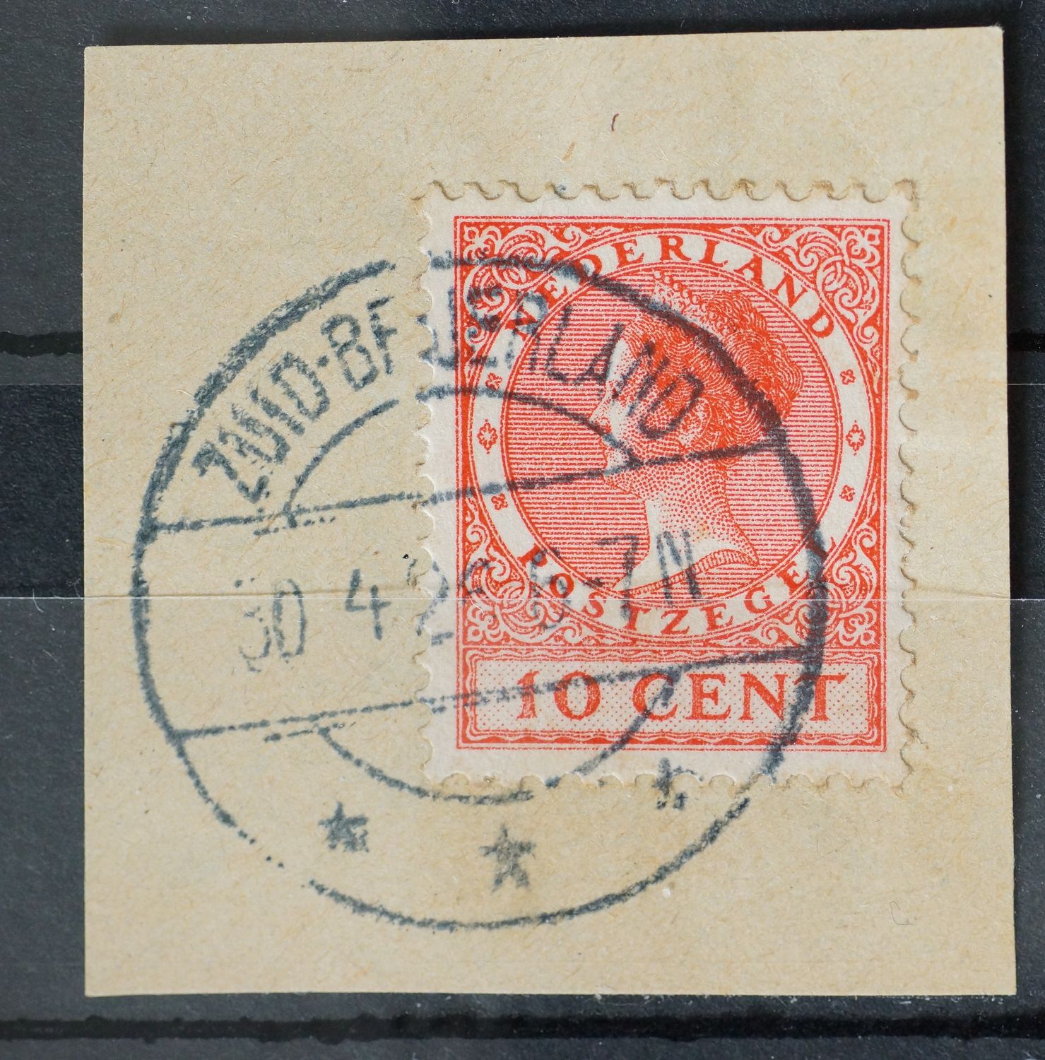 Zuid-Beijerland op NVPH 153
