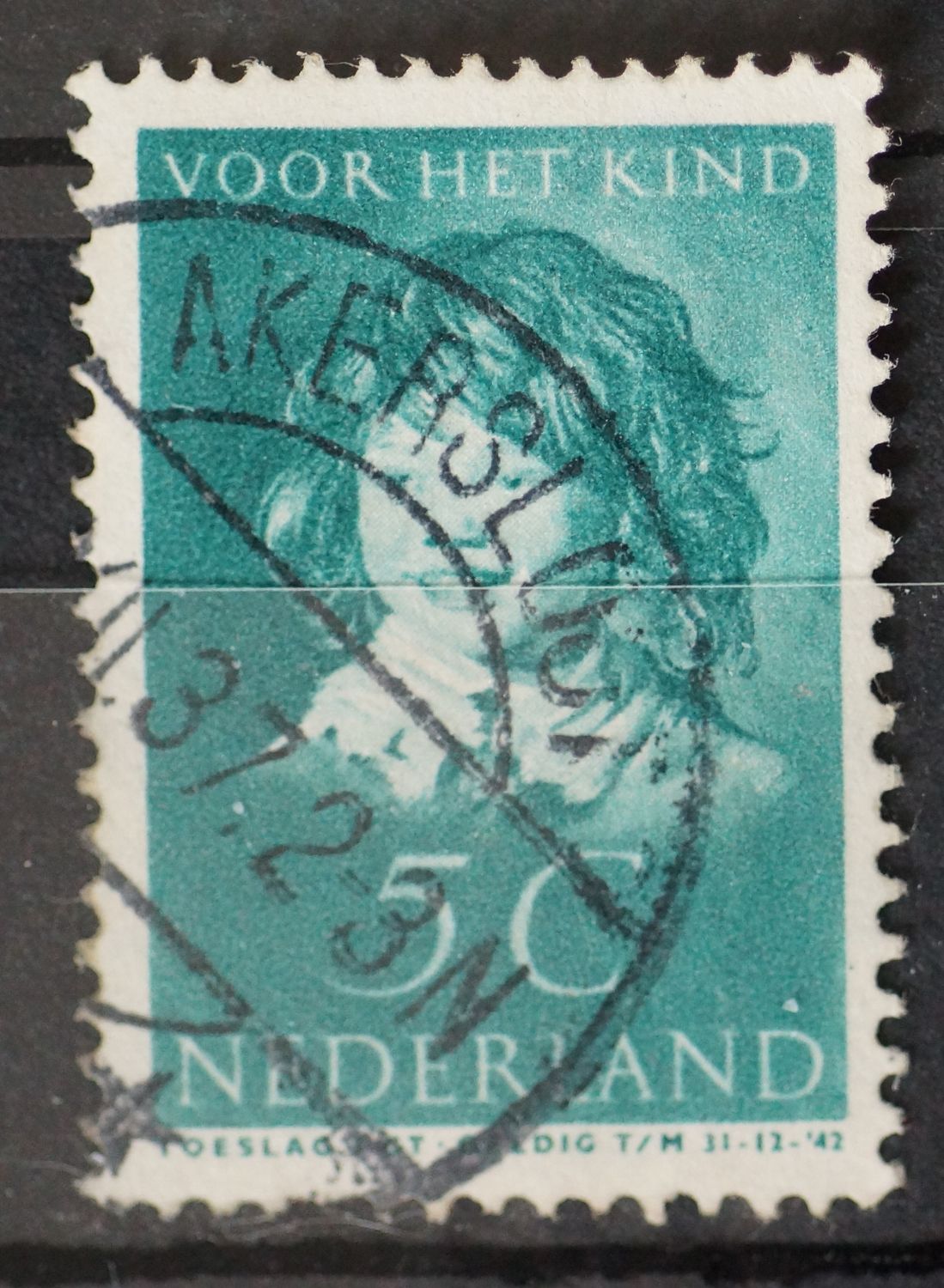 AAkersloot op NVPH 303 - vrij schaars
