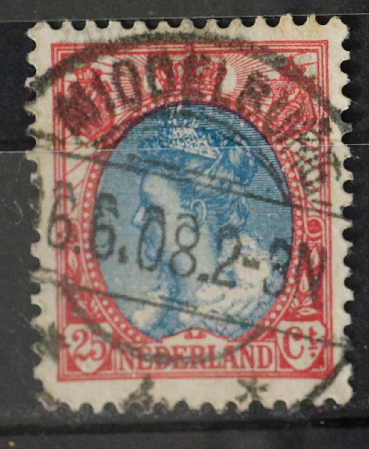 Middelburg 4 op NVPH 71 (vroeg gebruik)
