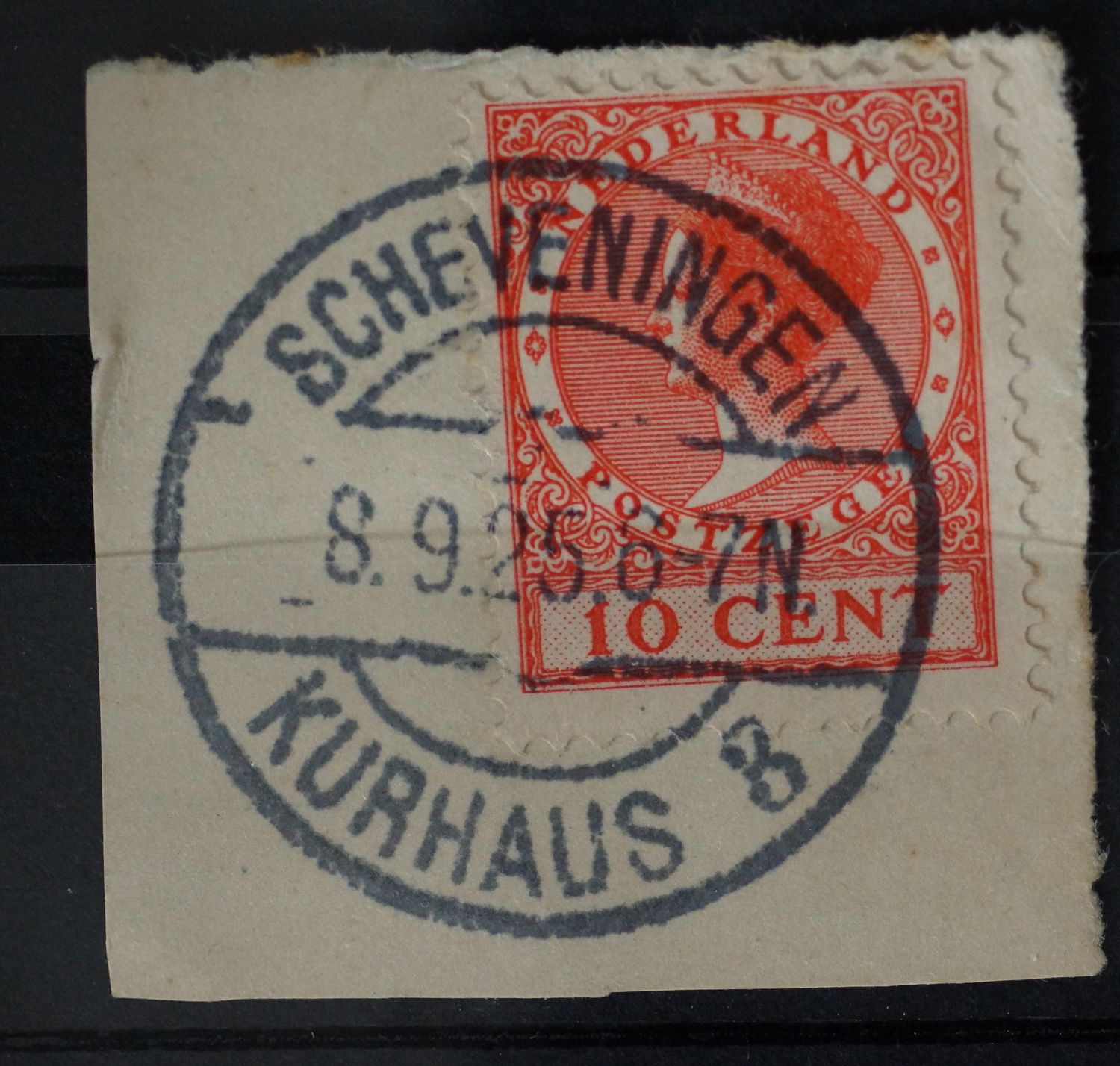 Scheveningen Kurhaus 3 op NVPH 182