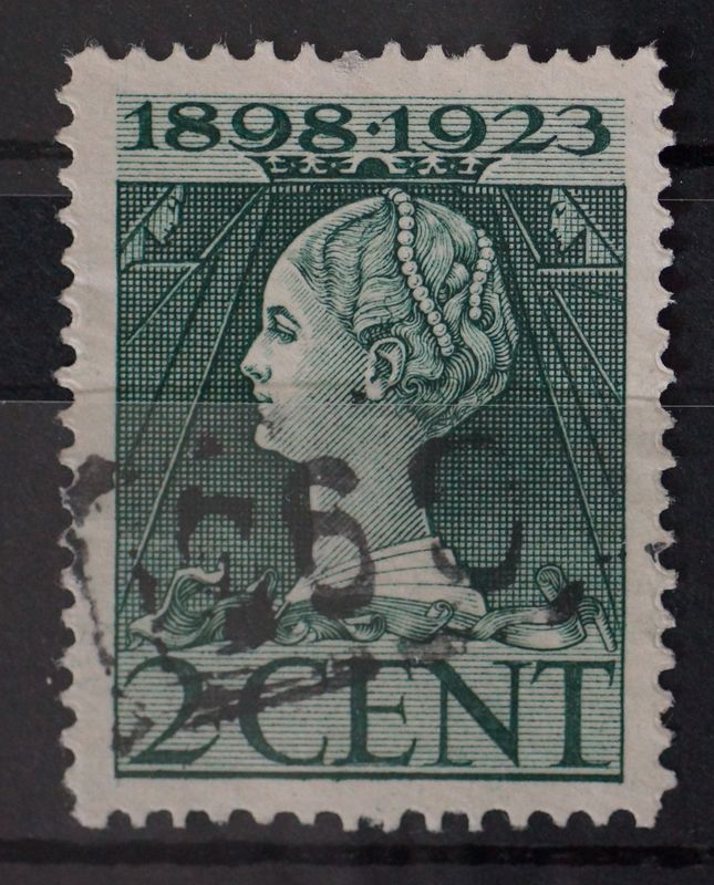 Bestellerstempel op NVPH 121