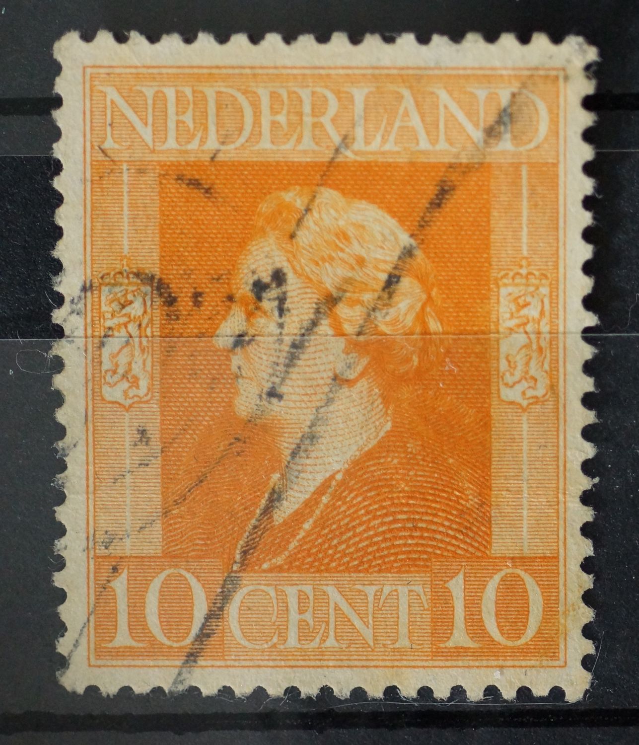 (onleesbaar) op NVPH 433