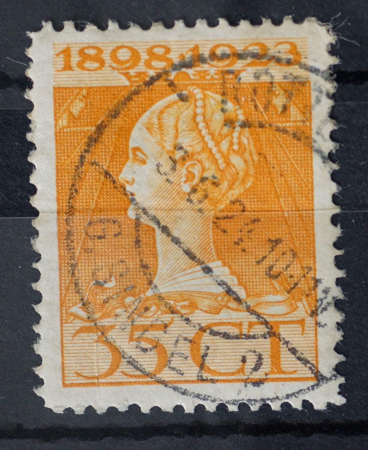 Rotterdam G. Singel 2 op NVPH 127 - vrij schaars
