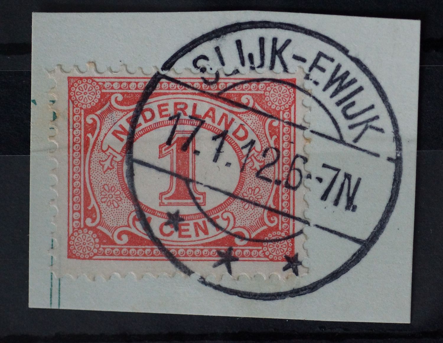 Slijk-Ewijk op NVPH 51 - vrij schaars