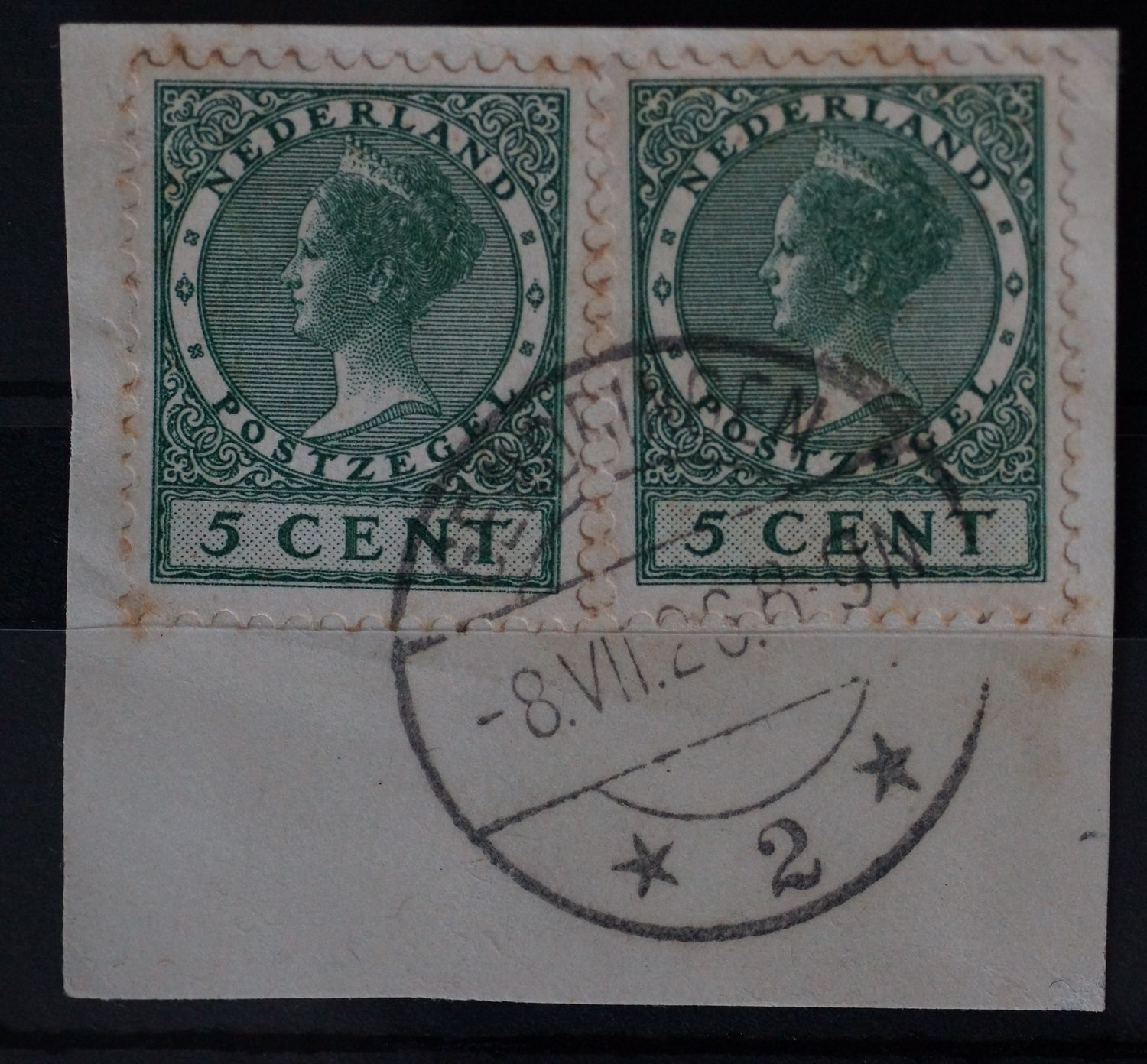 Gendringen 2 op NVPH 177 (2x) Gendringen 2 op NVPH 177 (2x)