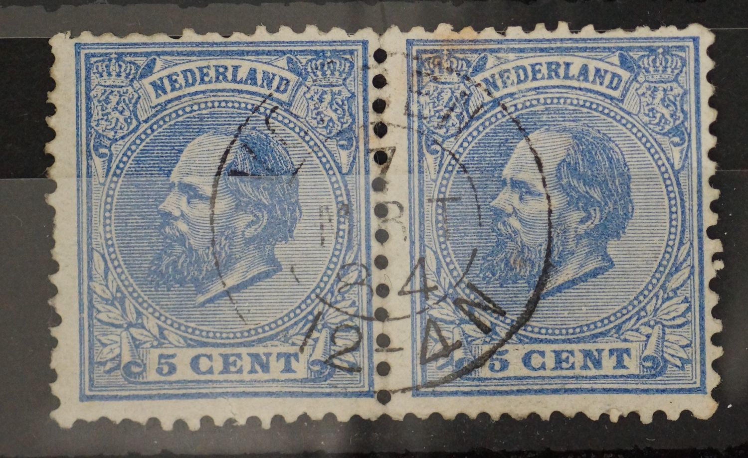 Vorden op NVPH 19 (paar)