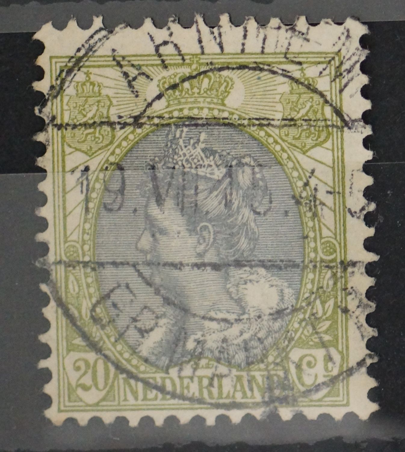 Arnhem Gr. Markt 3 op NVPH 69 - schaars Arnhem Gr. Markt 3 op NVPH 69 - schaars