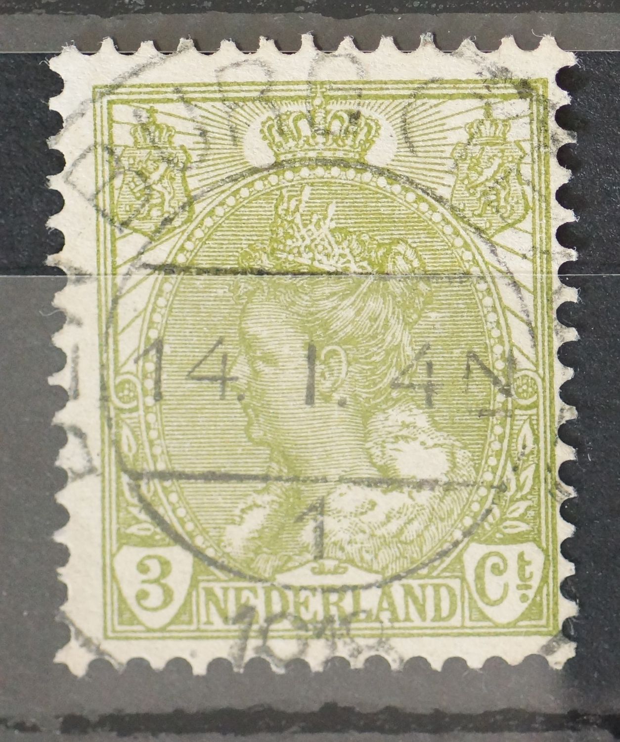 Den Burg (Texel) 1 op NVPH 57
