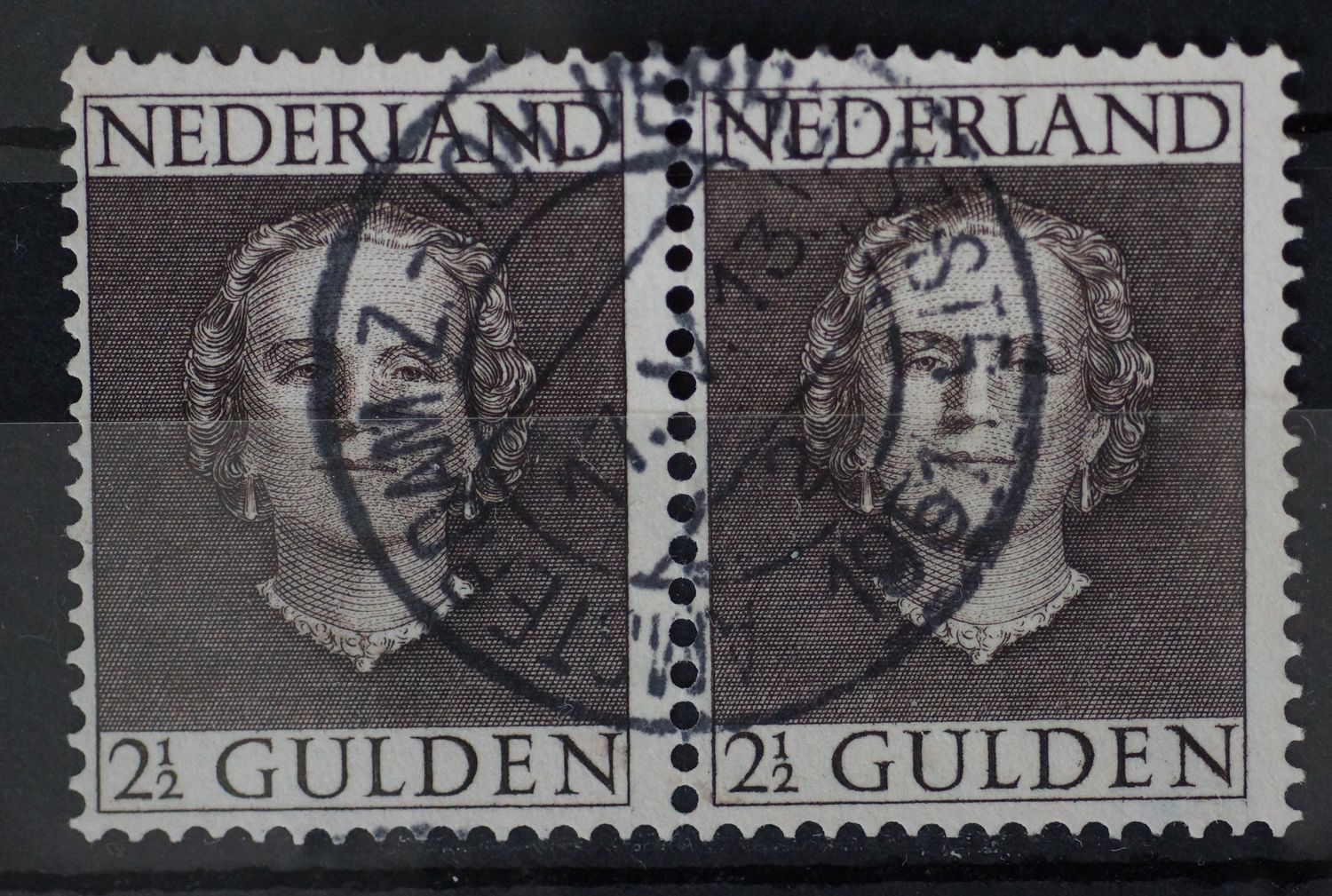 Amsterdam Z. - Joh. Verhulststr. 2 op NVPH 535 (paar)