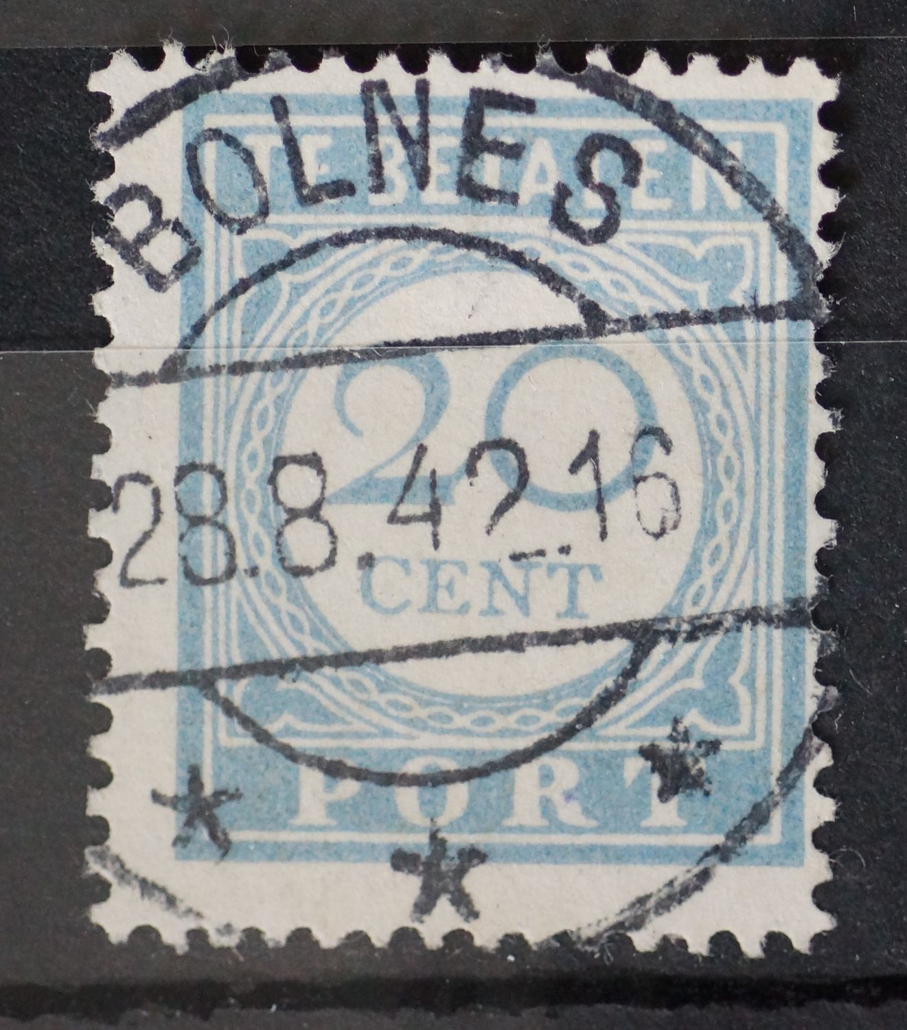 Bolnes op NVPH P58 Bolnes op NVPH P58