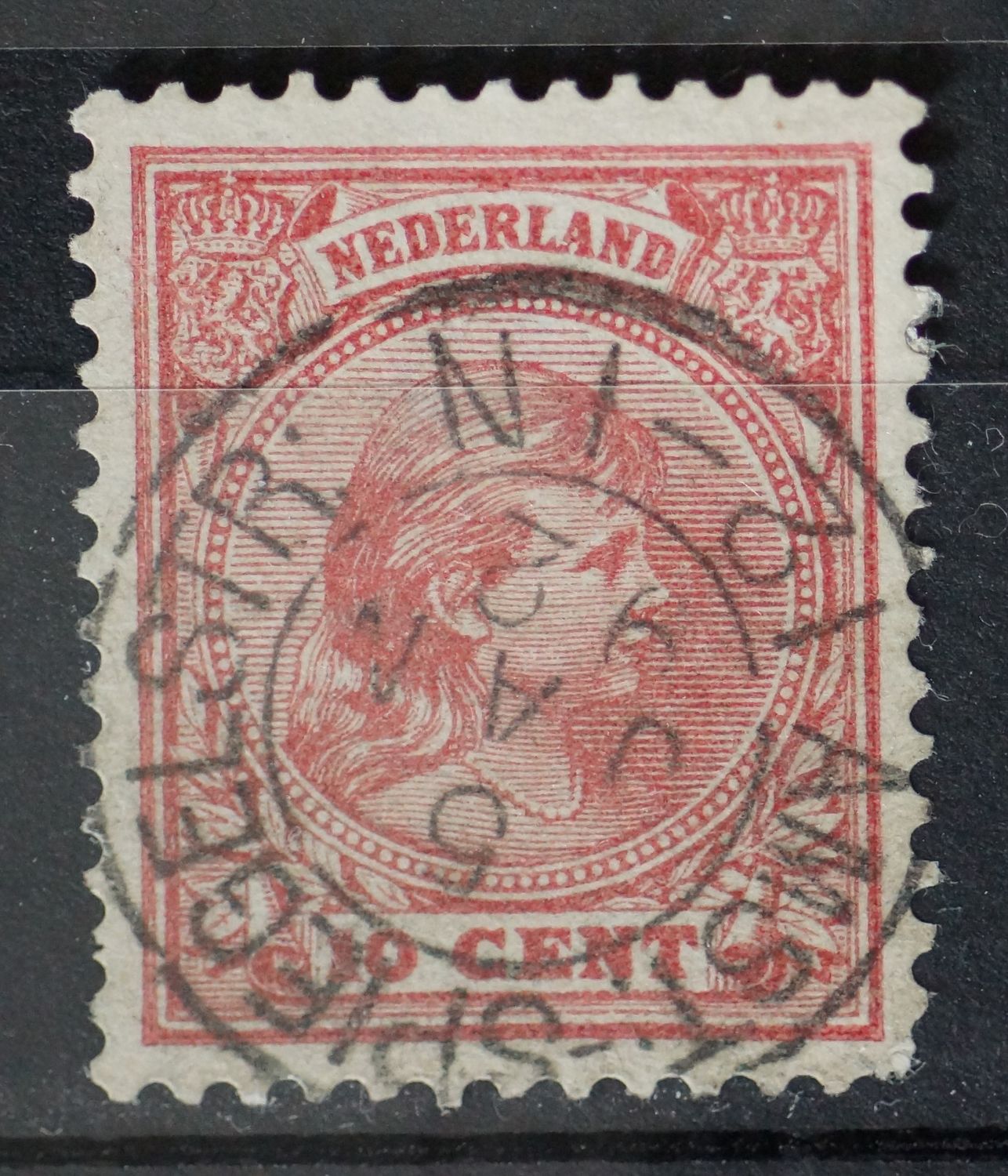 Amst:-Spiegelstr: op NVPH 37 (vrij vroeg)