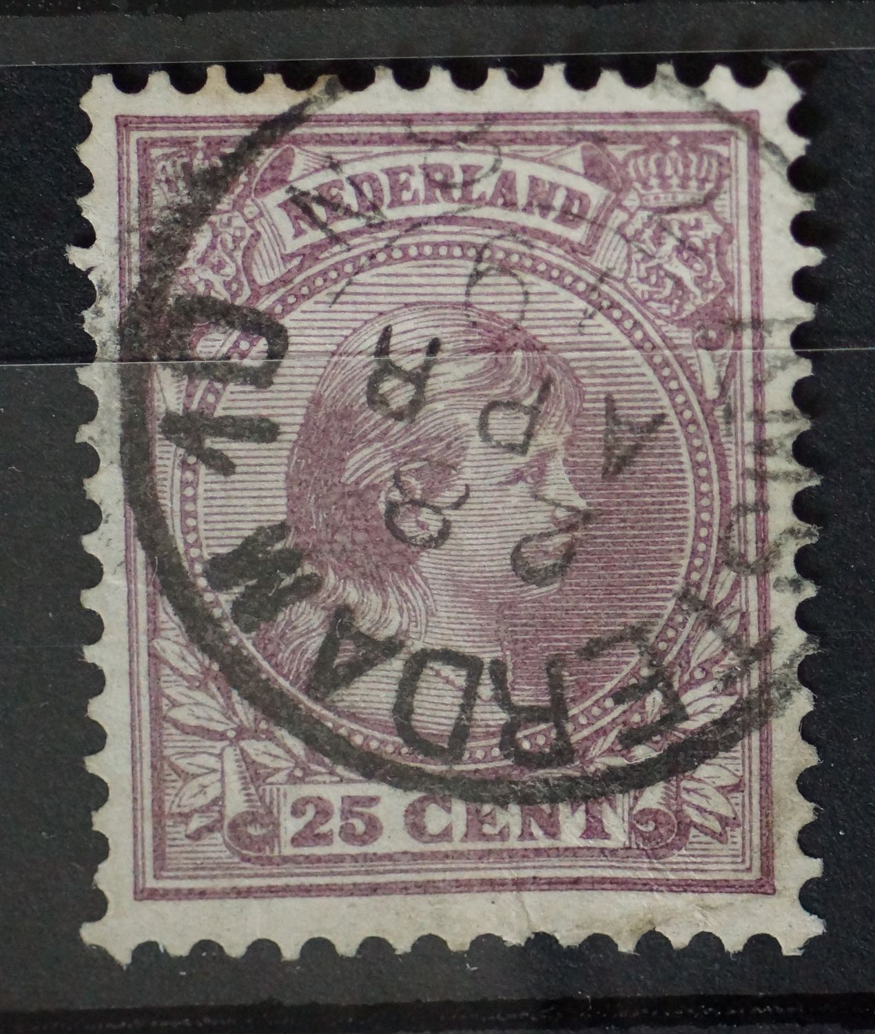 Amsterdam 10 op NVPH 42 Amsterdam 10 op NVPH 42