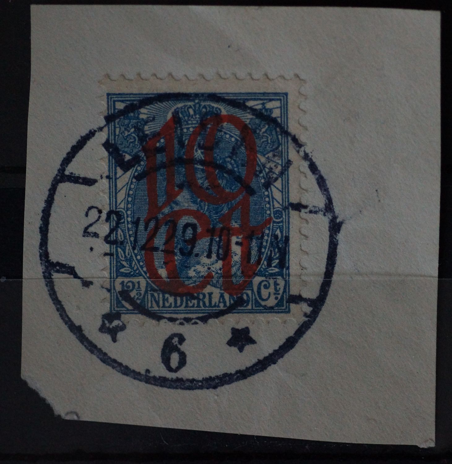 Leiden 6 op NVPH 118 Leiden 6 op NVPH 118