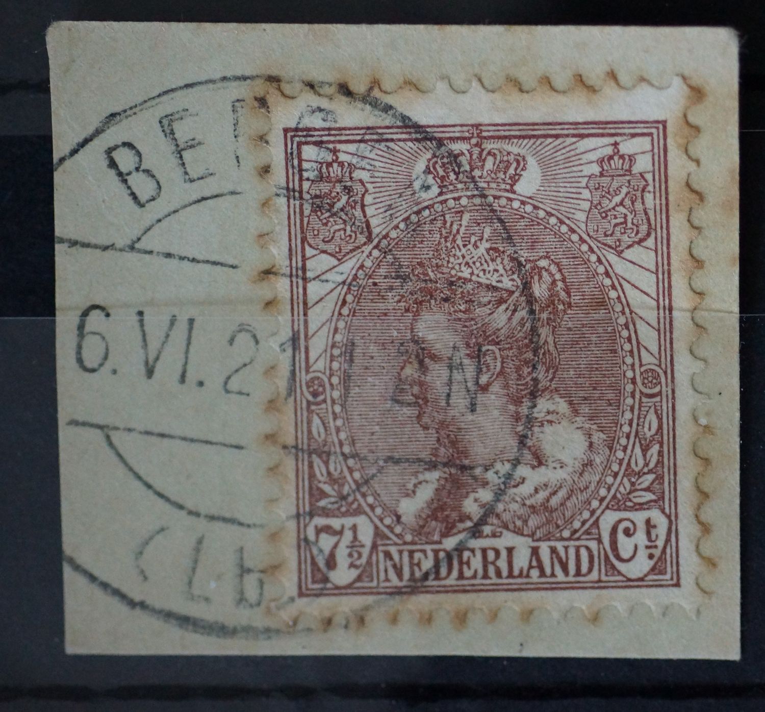 Bergen (Lb.) op NVPH 61 (fraai) - schaars