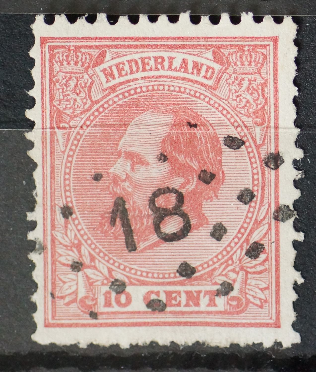 18 (Brielle) op NVPH 21 18 (Brielle) op NVPH 21