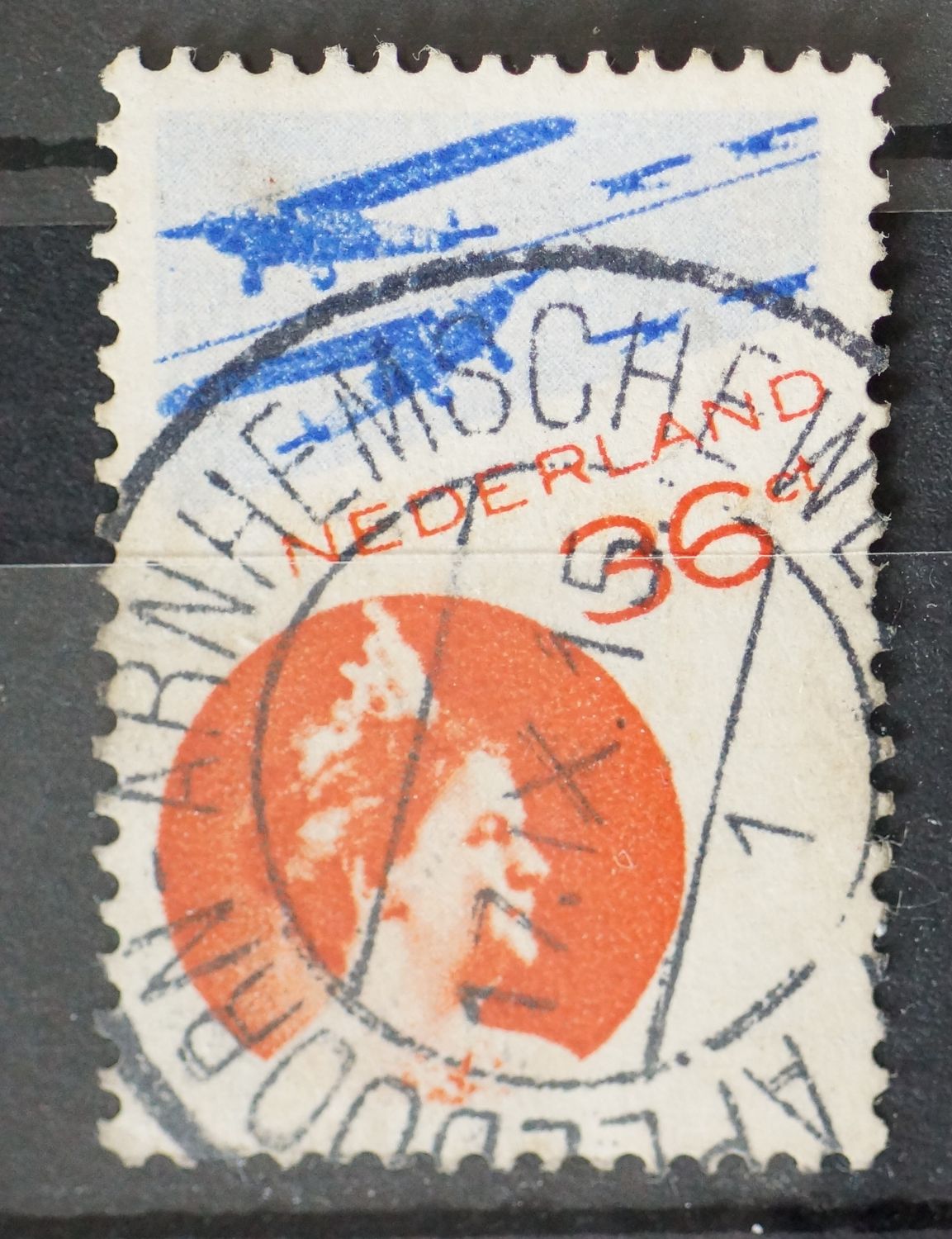 Apeldoorn - Arnhemscheweg 1 op NVPH LP9 Apeldoorn - Arnhemscheweg 1 op NVPH LP9