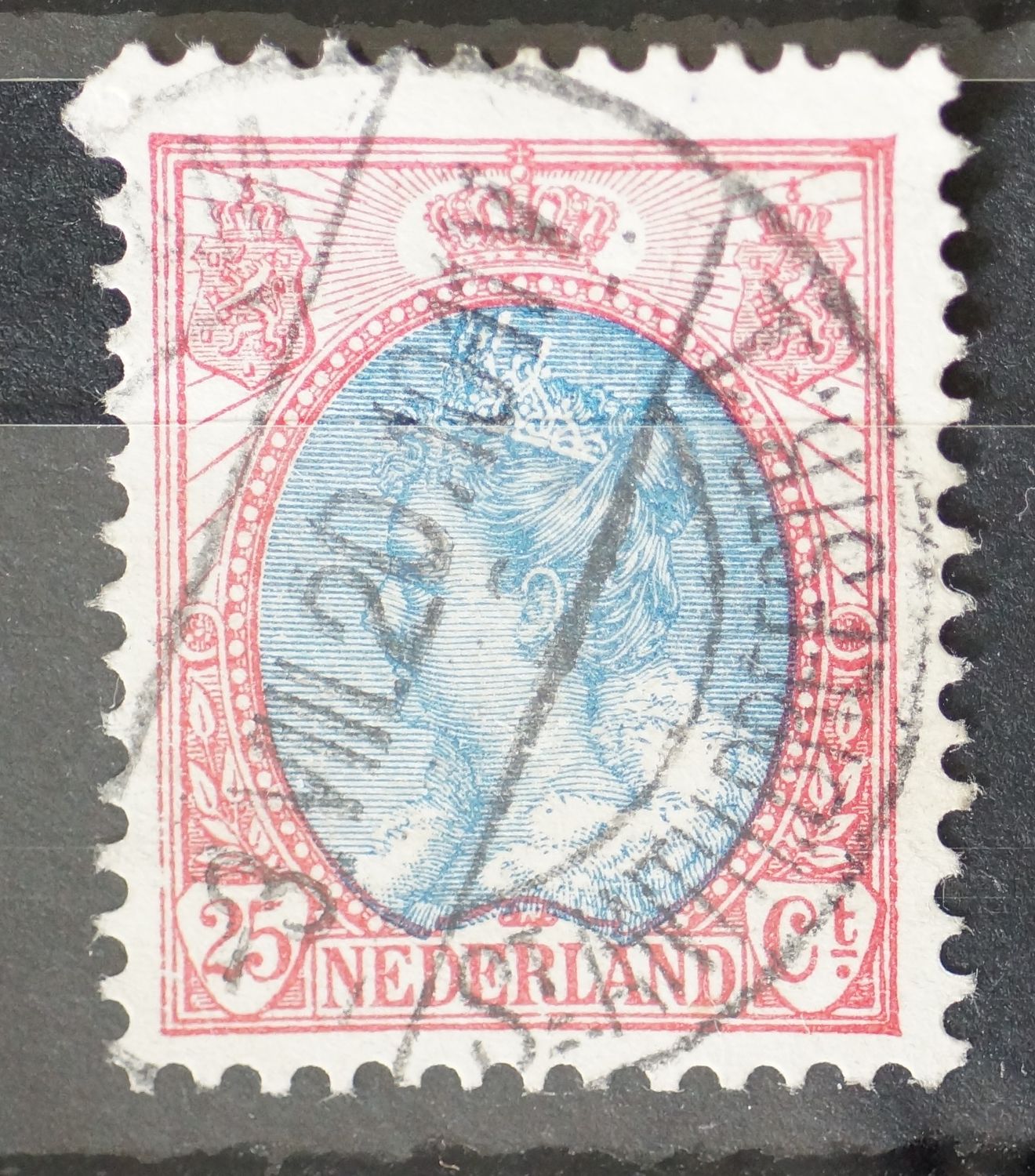 Amsterdam St. Anth.Breestr. 1 op NVPH 71 - schaars
