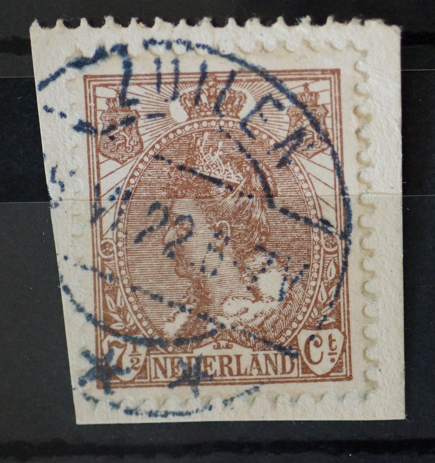 Zuilen op NVPH 61 - schaars