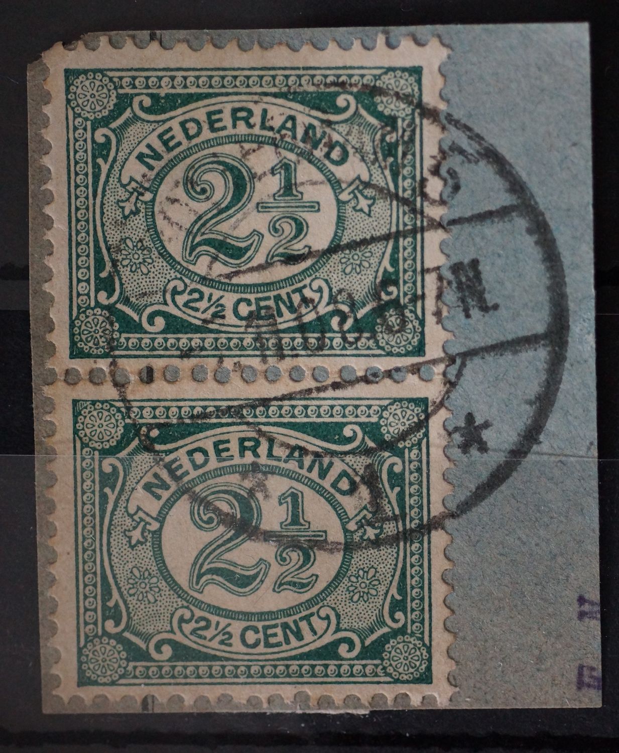 Rotterdam 5  1 op NVPH 55 (paar)