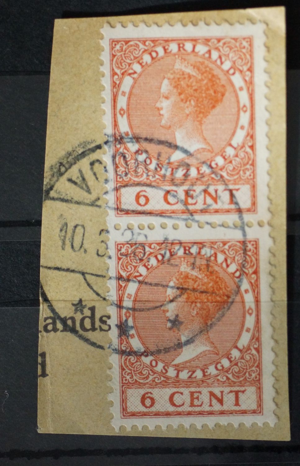 Voorhout op NVPH 178 (paar)