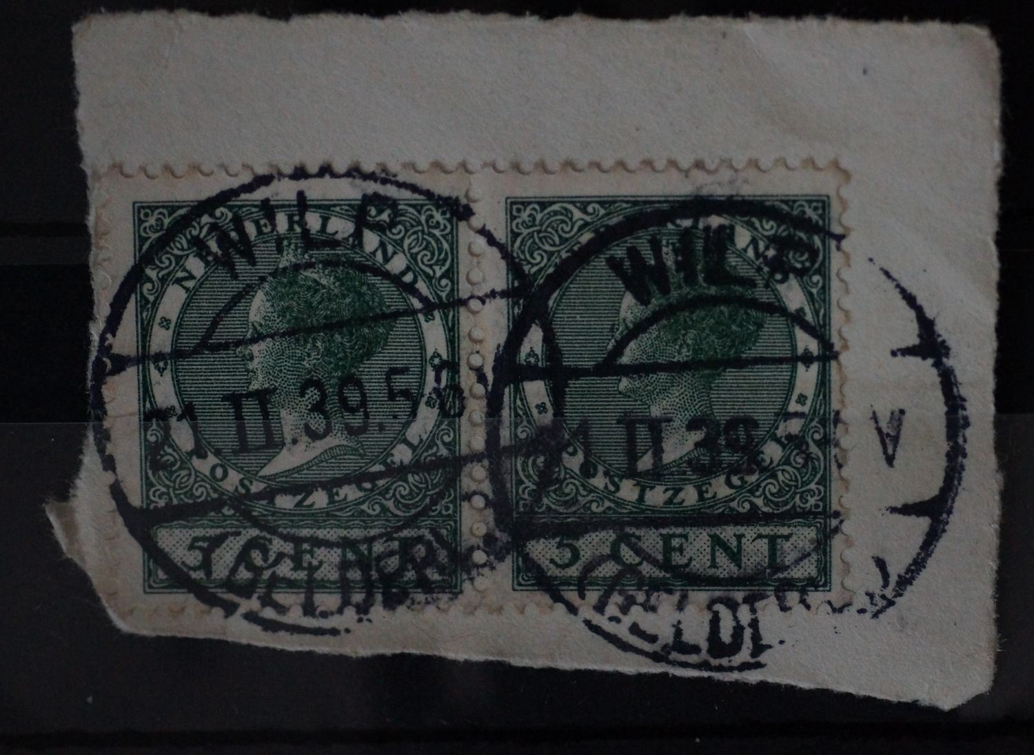 Wilp (Gelderl.) op NVPH 177 (paar)