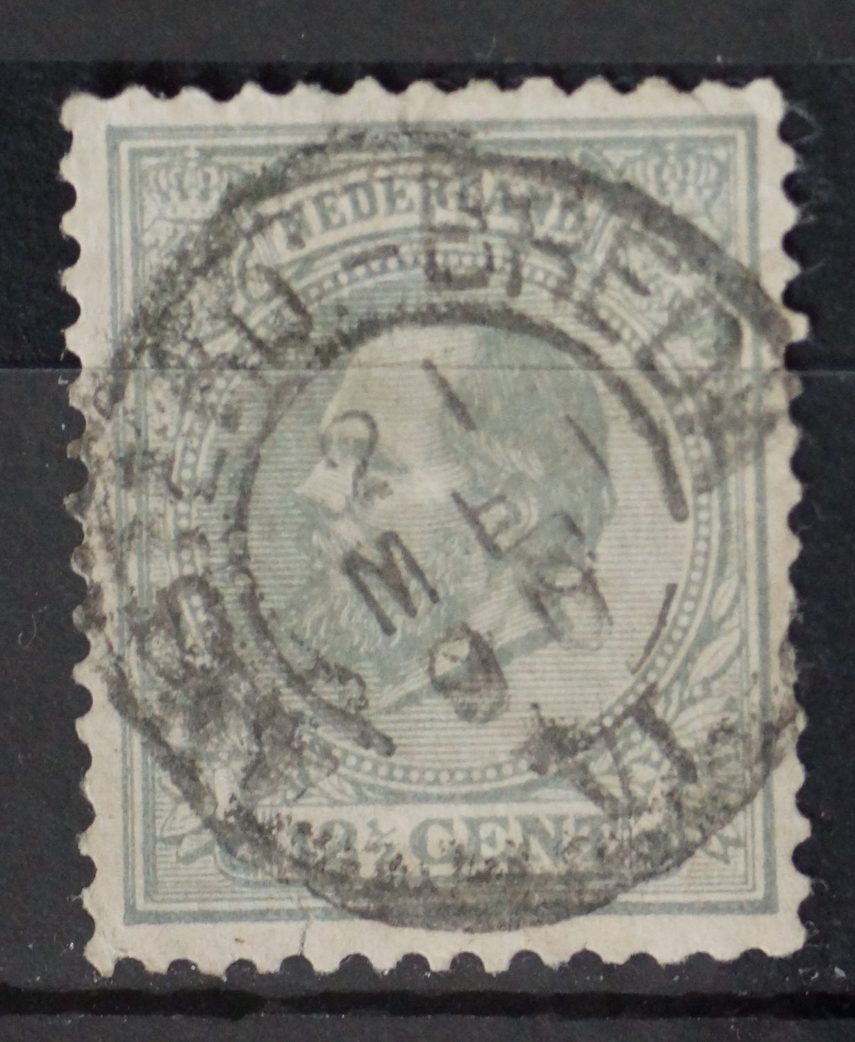 Amsterd:-Breda VI op NVPH 22 (fraai)