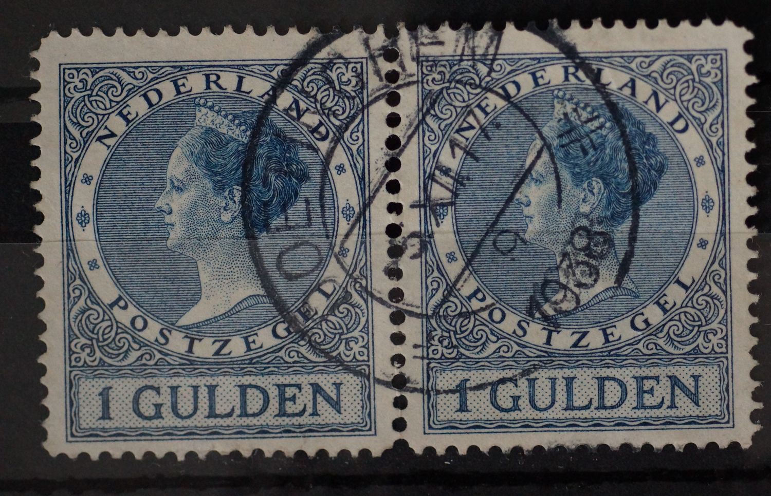 Doetinchem 9 op NVPH 163 (paar)