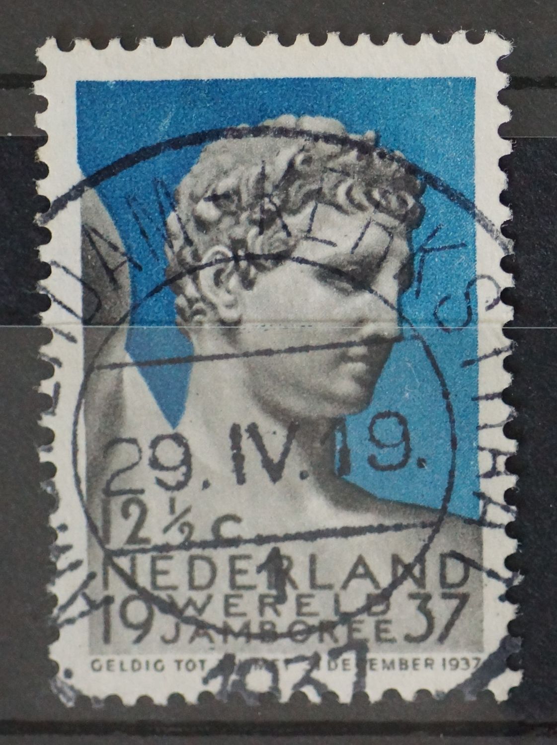 Amsterdam - Kerkstraat 1 op NVPH 295 Amsterdam - Kerkstraat 1 op NVPH 295