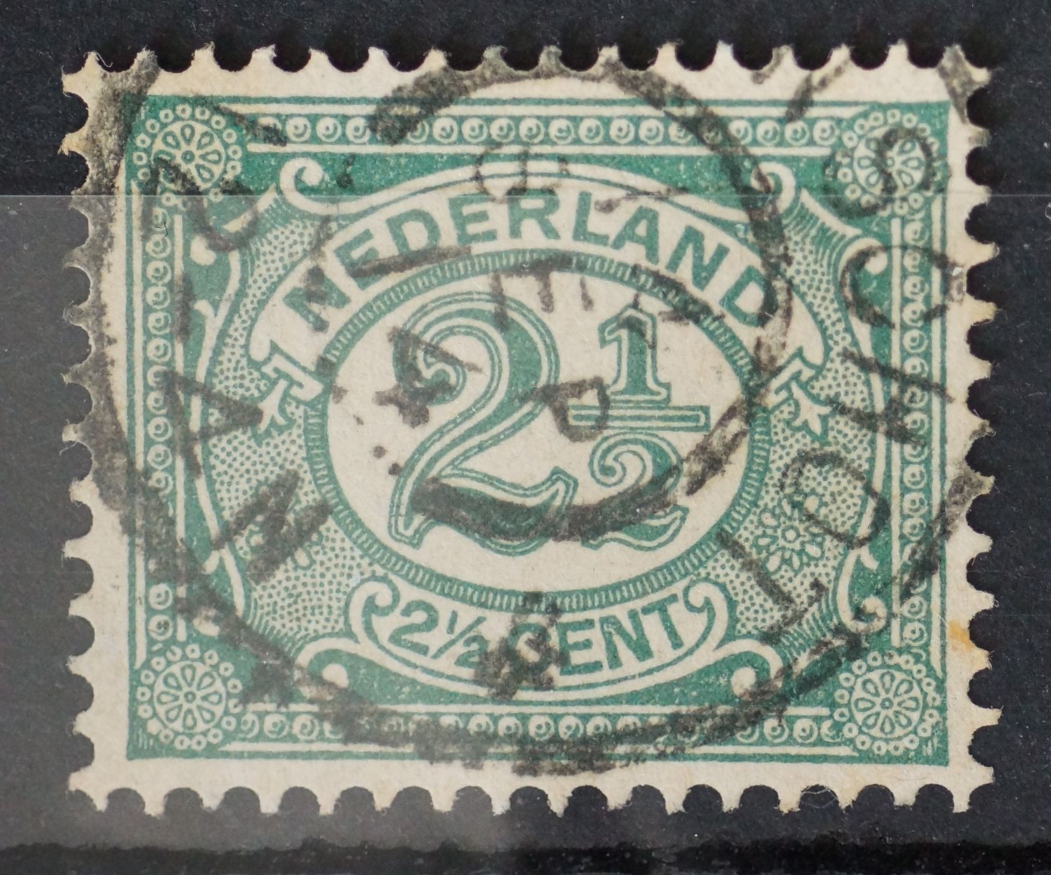 Enschot op NVPH 55 (schaars)