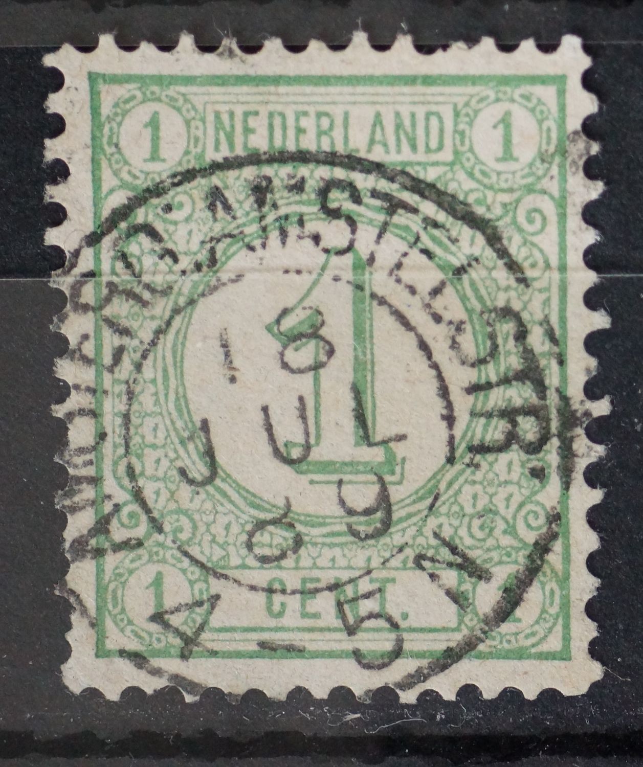 Amsterd:-Amstelstr: op NVPH 31