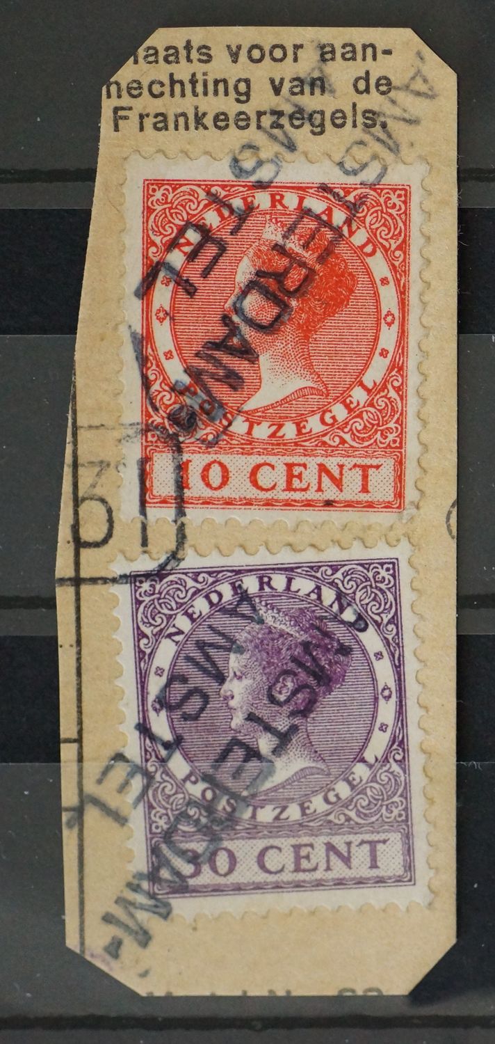 Amsterdam-Amstel op NVPH 182 en 194