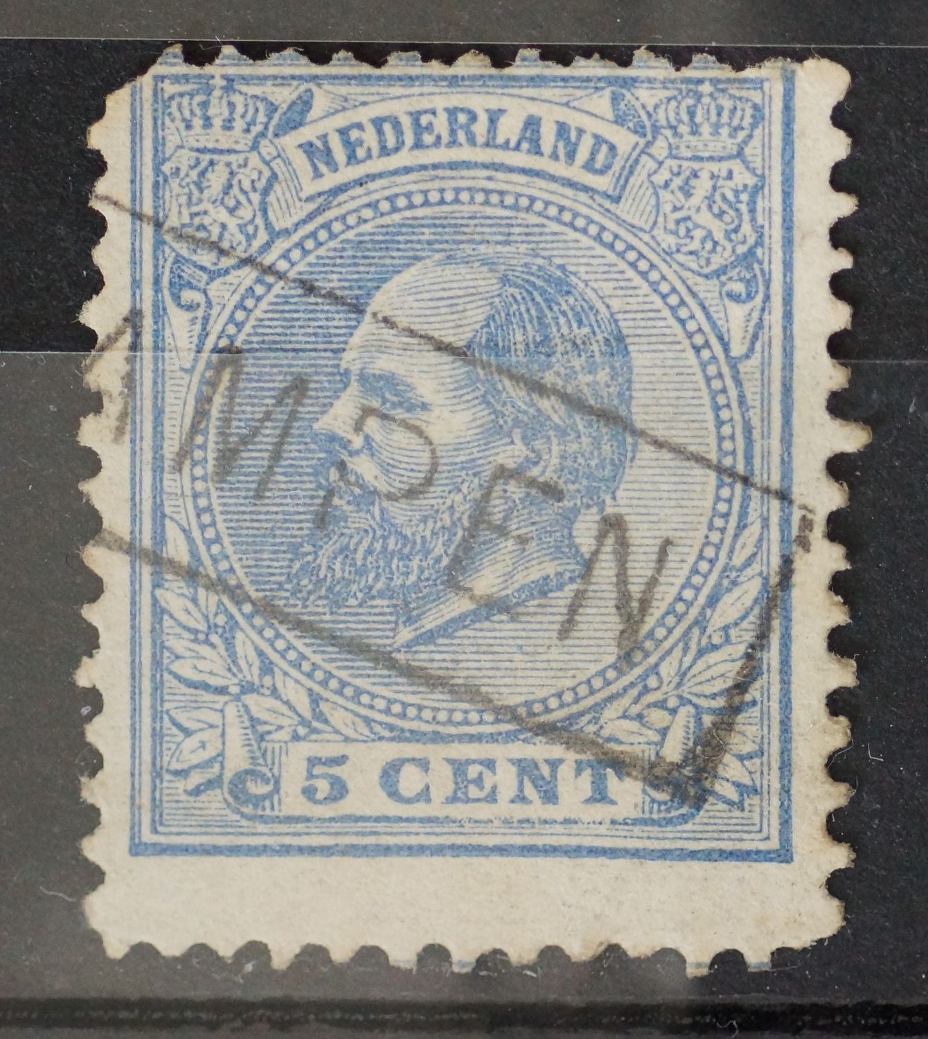 Haltestempel Kampen op NVPH 19