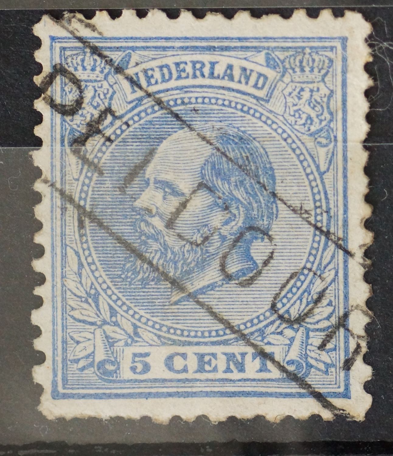 Haltestempel Apeldoorn op NVPH 19