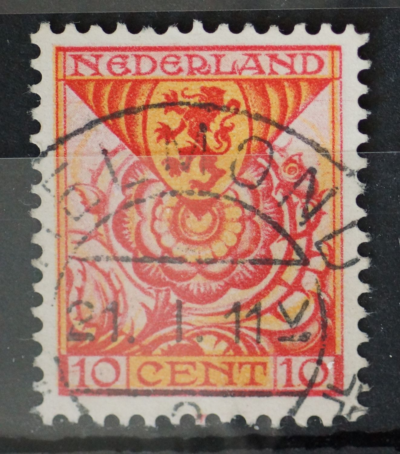 Helmond 2 op NVPH 168 c/d (paskruis onder) Helmond 2 op NVPH 168 c/d (paskruis onder)