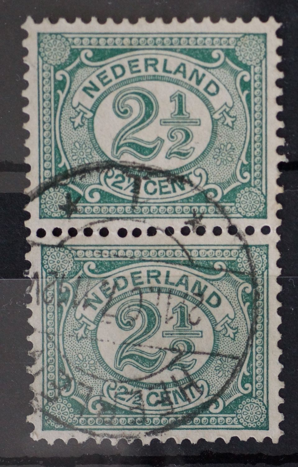 Heerlen 1 op NVPH 55 (paar) - vrij schaars Heerlen 1 op NVPH 55 (paar) - vrij schaars