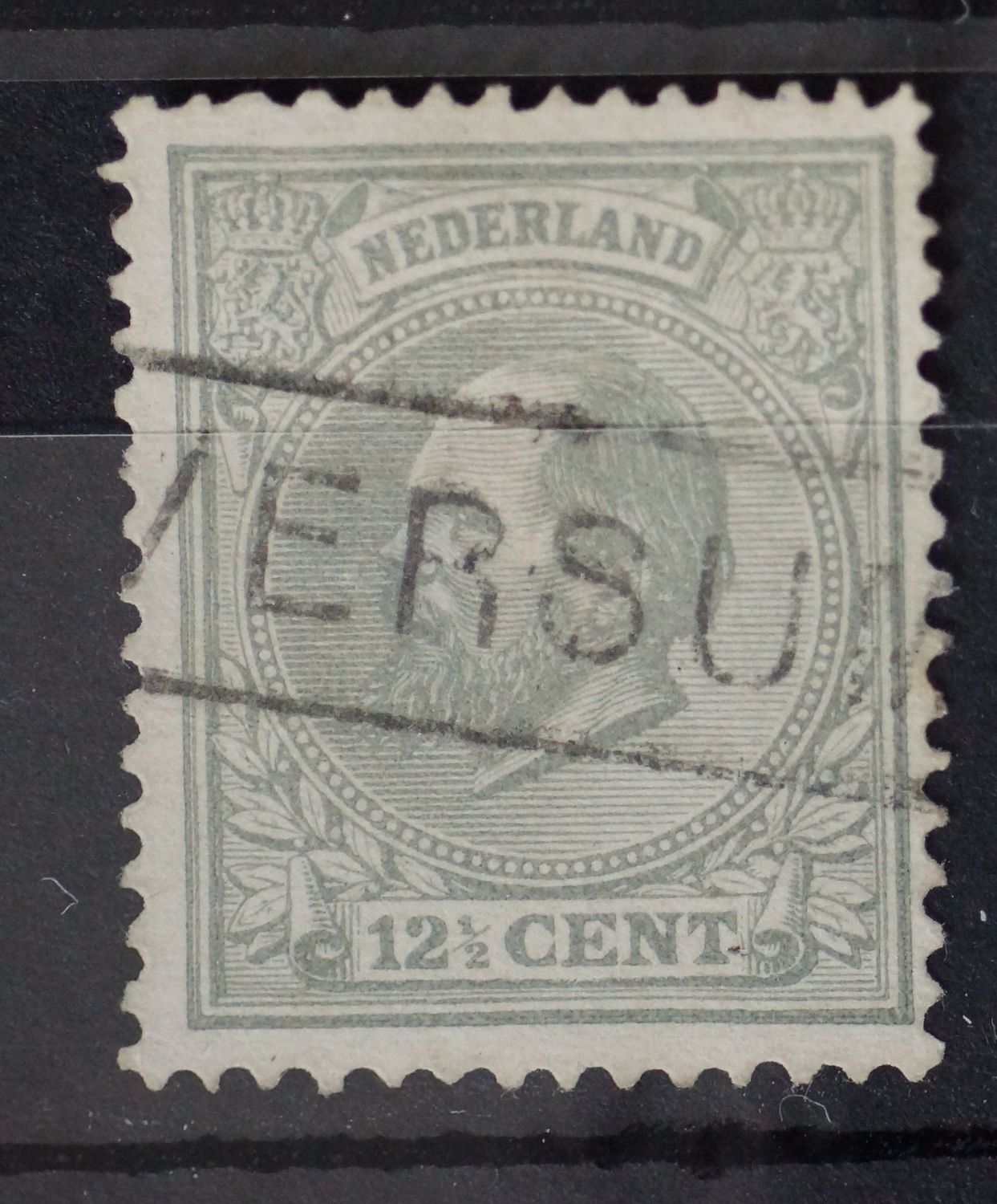 Haltestempel Hilversum op NVPH 22 Haltestempel Hilversum op NVPH 22