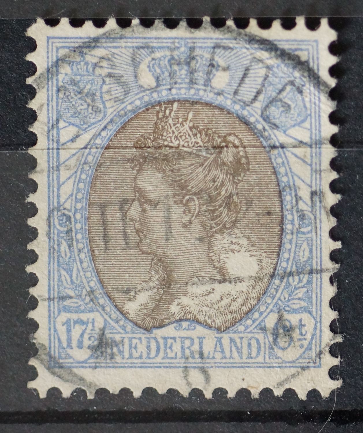 Enschede 6 op NVPH 67 - zeldzaam Enschede 6 op NVPH 67 - zeldzaam