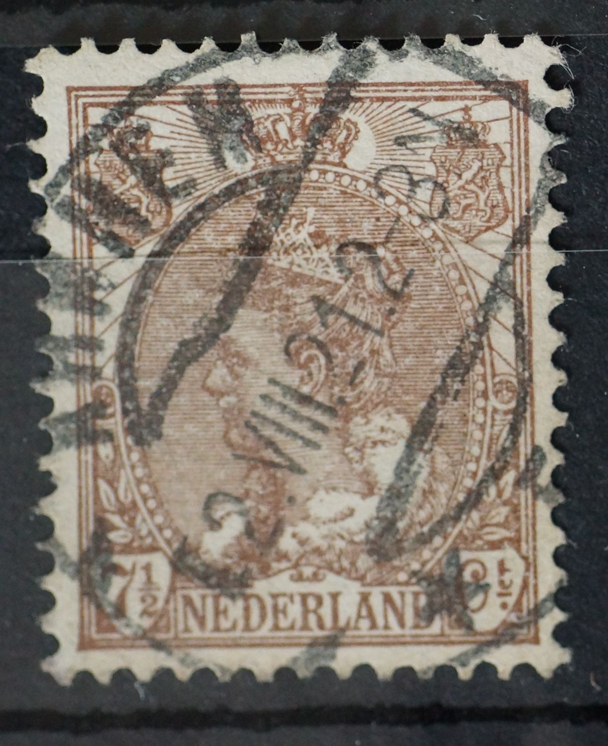 Arnhem 5 op NVPH 61 - vrij zeldzaam Arnhem 5 op NVPH 61 - vrij zeldzaam