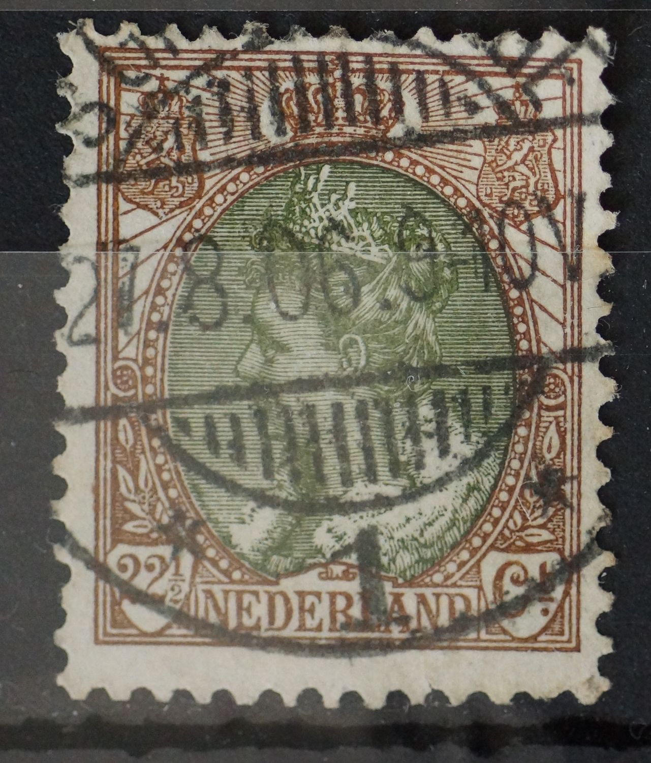 sGravenhage 1 op NVPH 70 sGravenhage 1 op NVPH 70