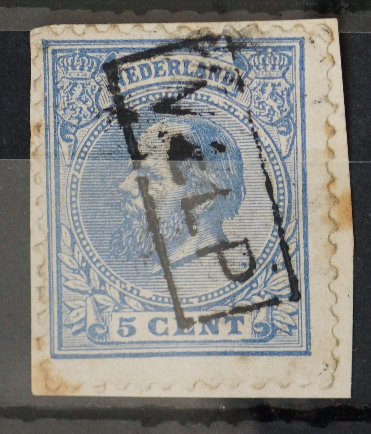 Haltestempel Velp op NVPH 19 Haltestempel Velp op NVPH 19