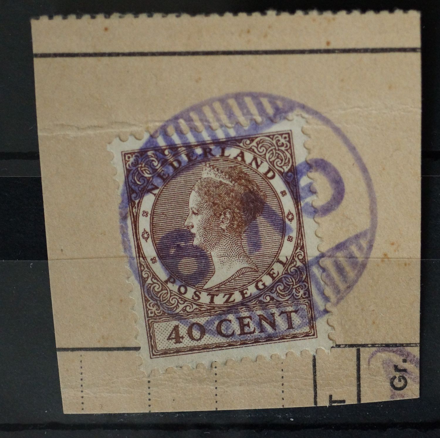 GV 9 (Loosduinsche brug) op NVPH 160